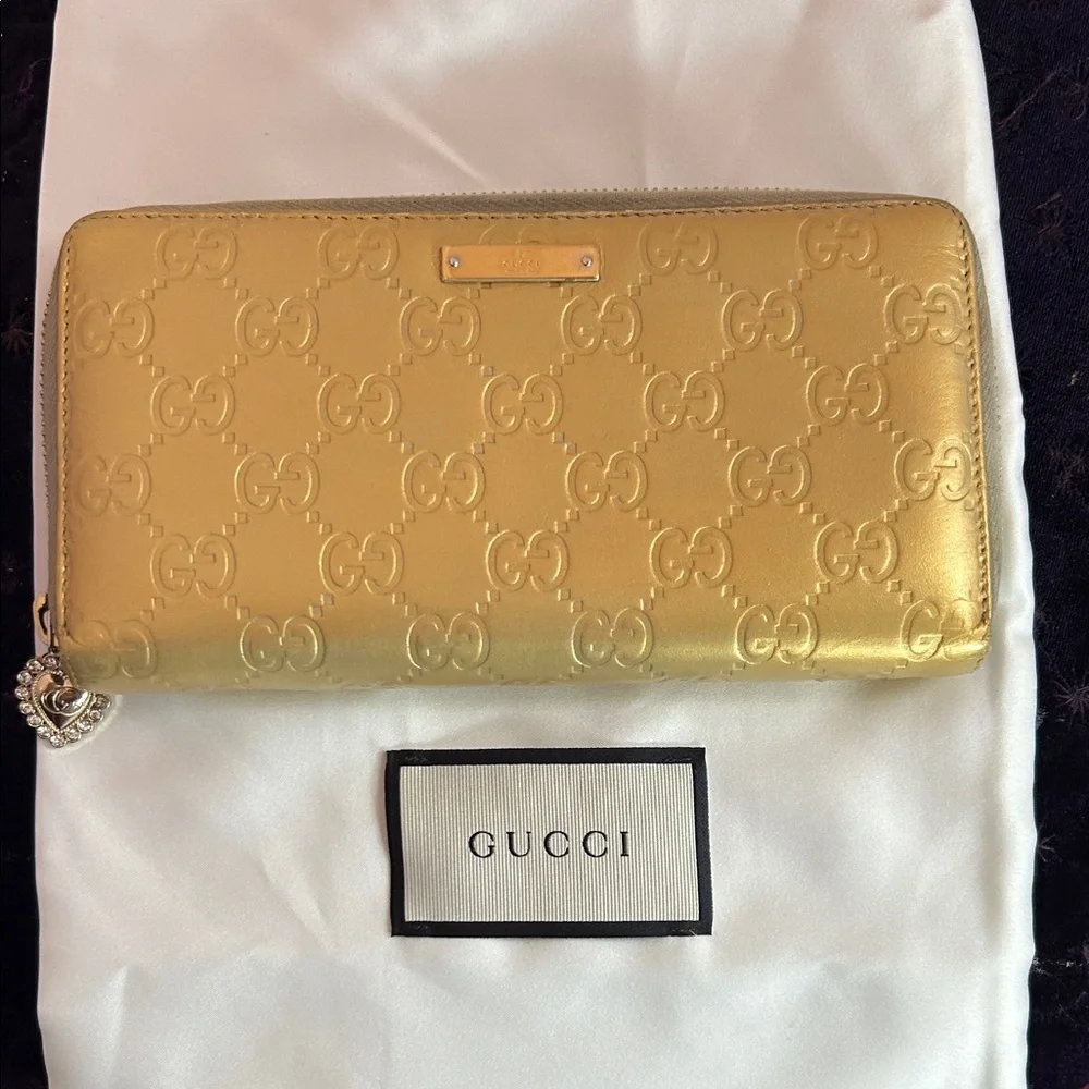 Gucci Guccissima zip-around long wallet - Picture 1 of 11